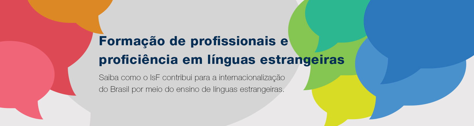 Formação de profissionais e proficiência em línguas estrangeiras